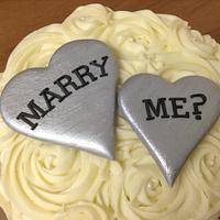 Proposal Cake!