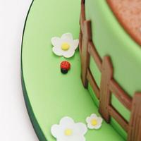 Garden lover's cake