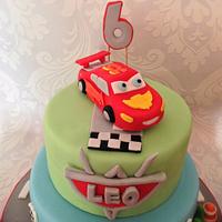 "Cars" 2Tier Birthday cake