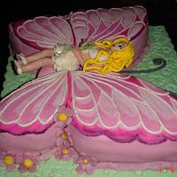 Butterfly-Fairy cake