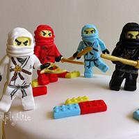 Lego ninjago cake
