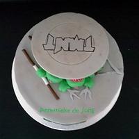 Turtles Cake