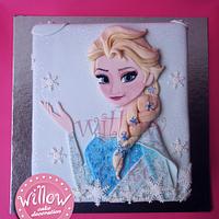 Elsa "Frozen" cake