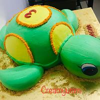 Life size Turtle Cake