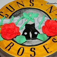 Guns'n roses cake