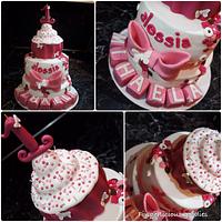 Cupcake cake for Alessia