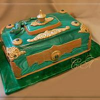 Cake "The Malachite Casket"