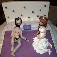 bachelorette party cake