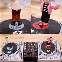 DJ Mixer Cake