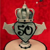 SIMPLE MINDS 50TH BIRTHDAY CAKE
