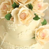 Sweet Romance- Wedding Cake