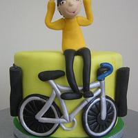 biker cake