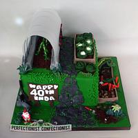 Enda - Allotment Birthday Cake