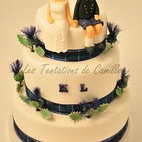 Scottish Wedding Cake