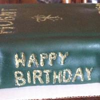 Hobbit book cake
