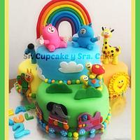 baby tv cake