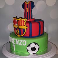 FC Barcelona cake.