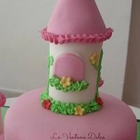 Princess Castle Cake