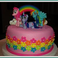 My little Pony birthday cake