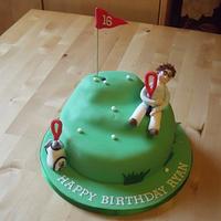 Golf and Squash Cake