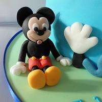 Mickey Mouse Clubhouse Cake & Cupcakes