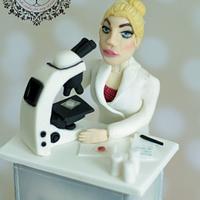Cake for scientist