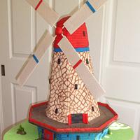 Windmill cake
