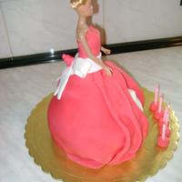 Barbie cake