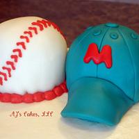 Baseball Baby Shower Cake