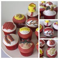 Chinese Moon Festival Cupcakes
