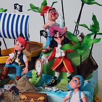 Captain Hook and Neverland pirates