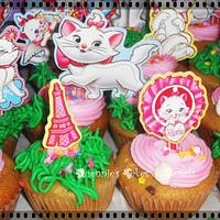 Aristocats Cupcake