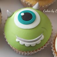 Monster's University cupcakes