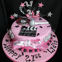 Music and Theatre Cake