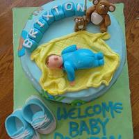Baby Brixton Welcome Cake