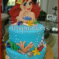 The little Mermaid Cake 