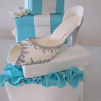 Tiffany & Co. Kitchen Tea/ Bridal Shower Cake