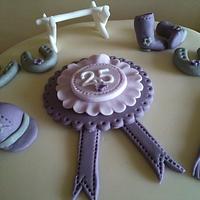 A Young Horselover's Birthday Cake