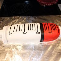 Big Shot Syringe Cake