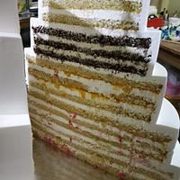 Split cake in Cream 
