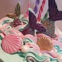 Mermaid cake 🧜‍♀️