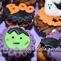 Halloween minicupcakes