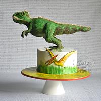 Giganotosorus cake!!!!