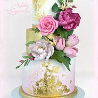 FLORIST WEDDING CAKE