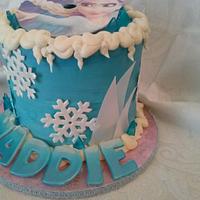Frozen CD cake