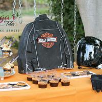 PDCA Caker Buddies Dessert Table Collaboration - Harley Davidson 