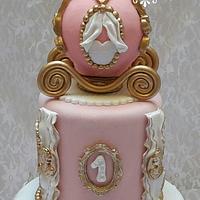 Princess Carriage Cake