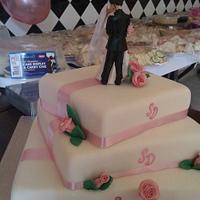 My first wedding cake