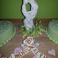 Wedding Cake for Belinda and Kevin...