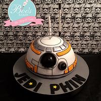 BB-8 Star Wars Cake